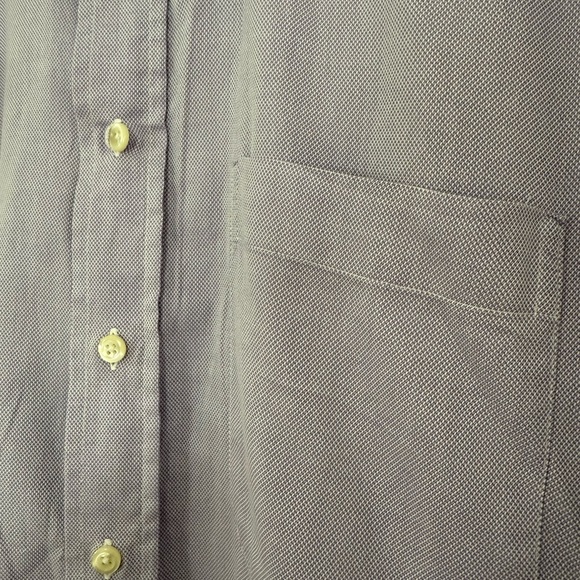 Burberry Men's Purple Button-Down Dress Shirt Size Large EUC - Picture 2 of 9